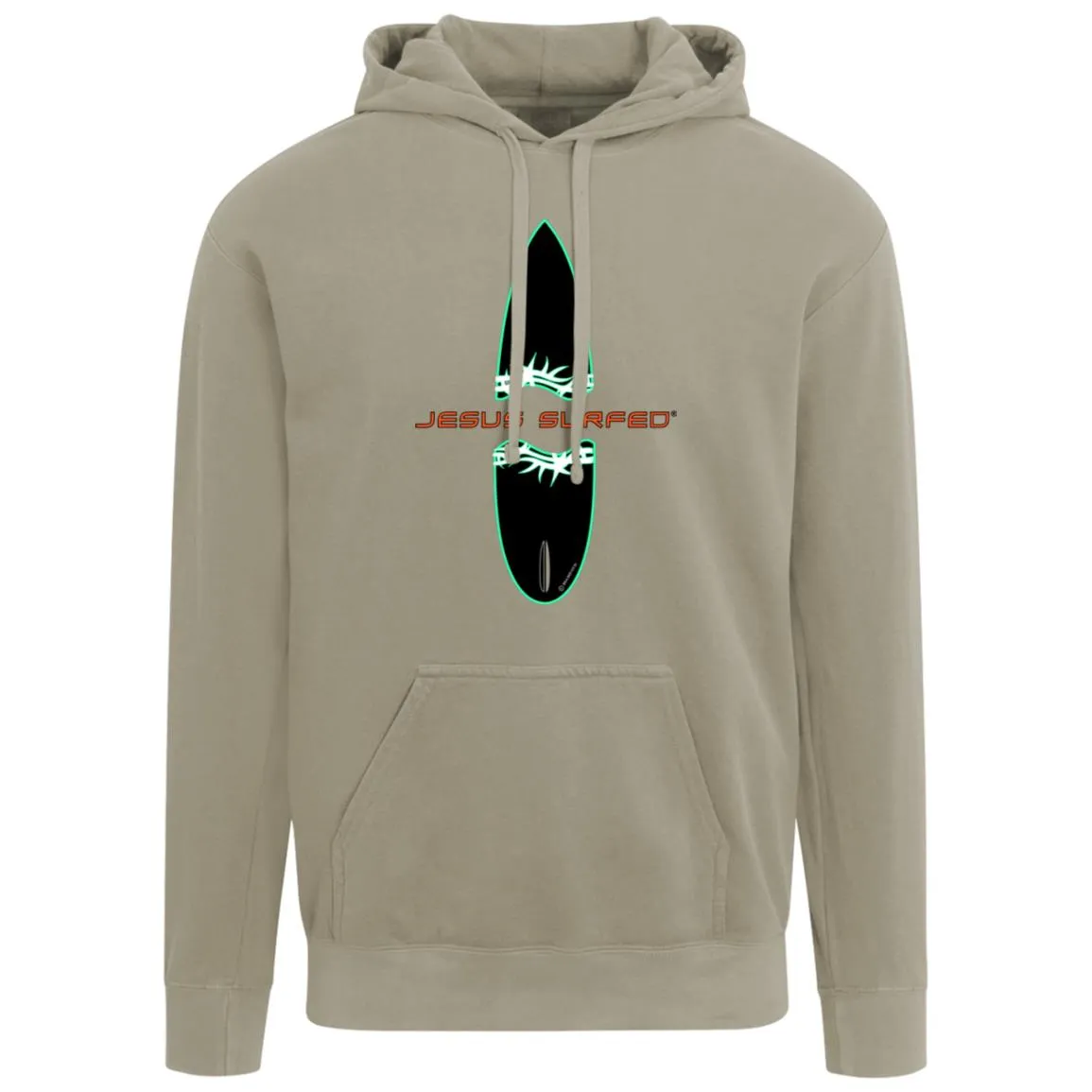 Broken Board - Men/Women Unisex Soft-Washed Hoodie