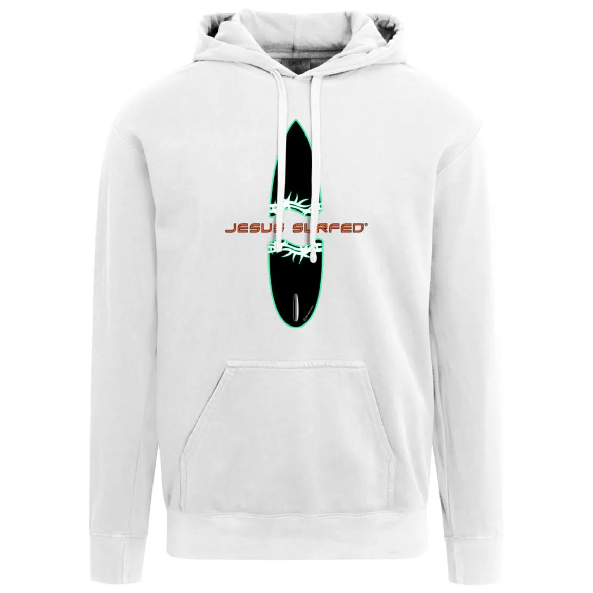 Broken Board - Men/Women Unisex Soft-Washed Hoodie