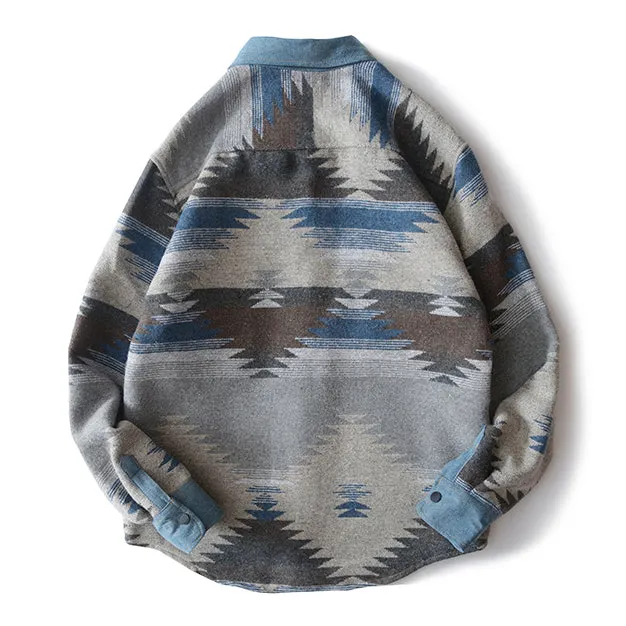 Christmas Tree  Thick Woolen Shirts