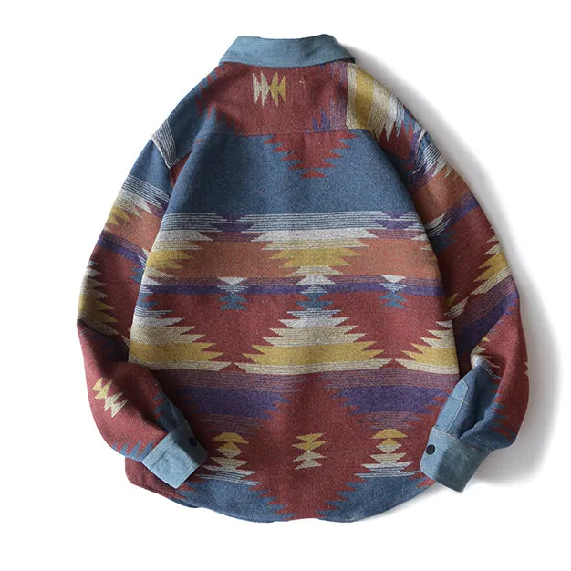 Christmas Tree  Thick Woolen Shirts