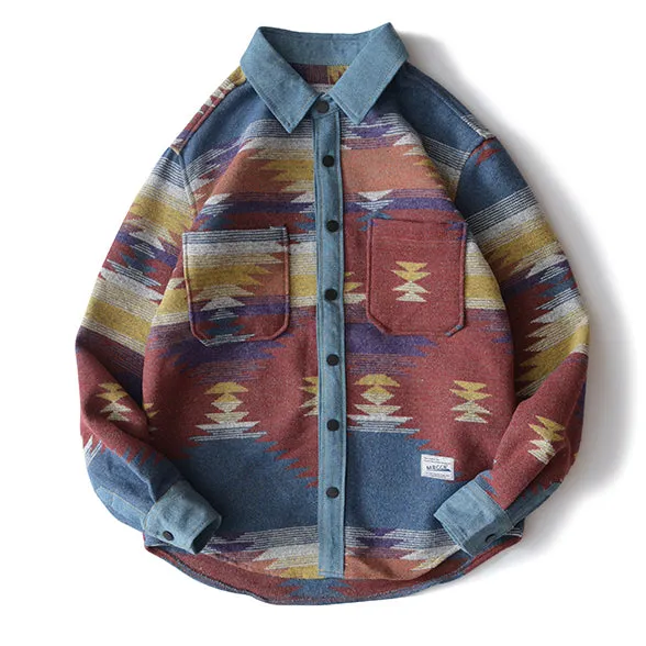 Christmas Tree  Thick Woolen Shirts