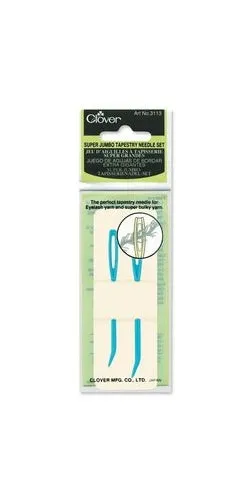 Clover - Super Jumbo Tapestry Needles, Plastic