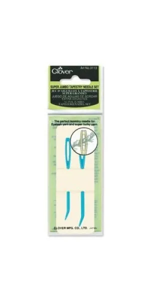 Clover - Super Jumbo Tapestry Needles, Plastic