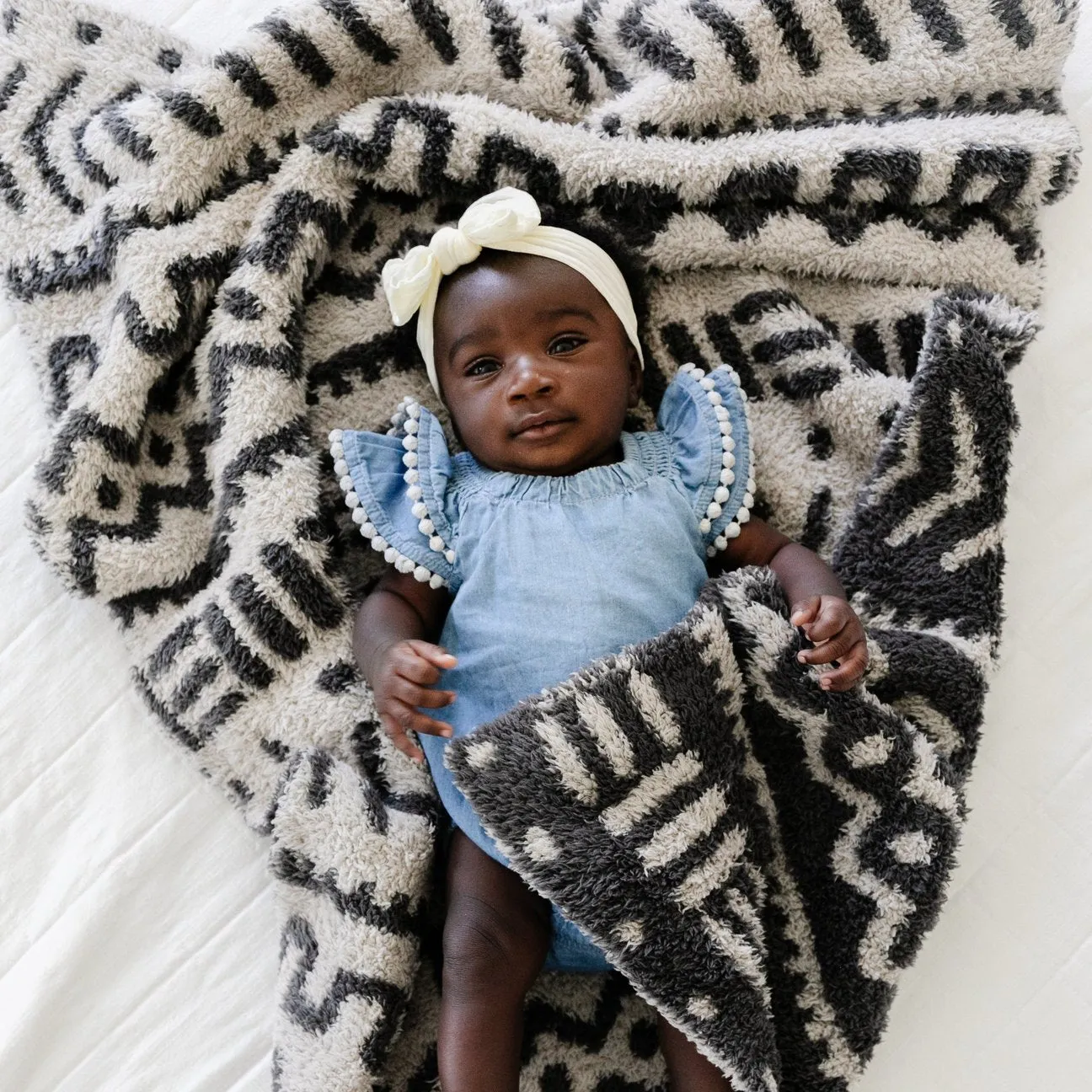 Double-layer Bamboni Receiving Blanket