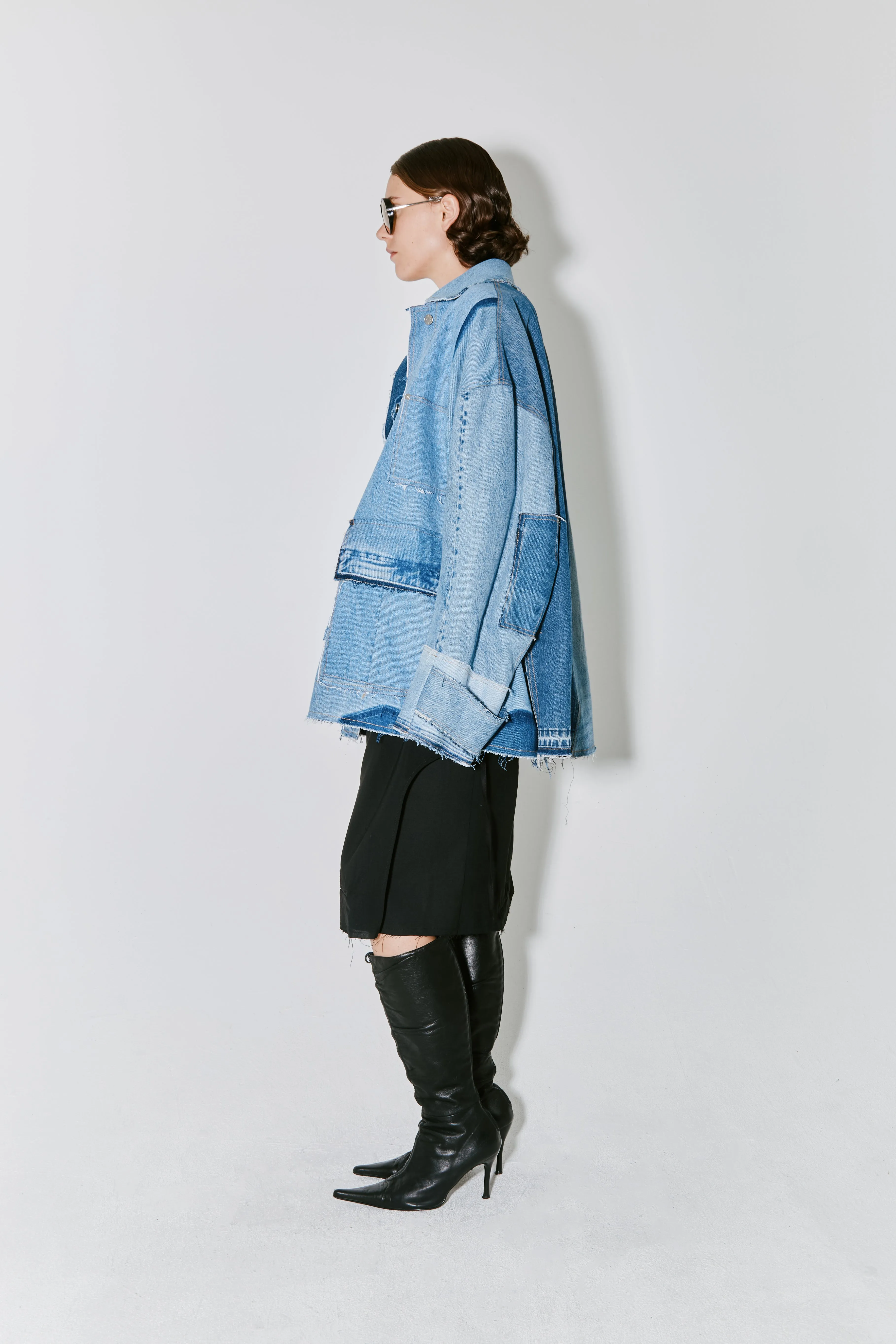 MAJOR jacket upcycled denim blue