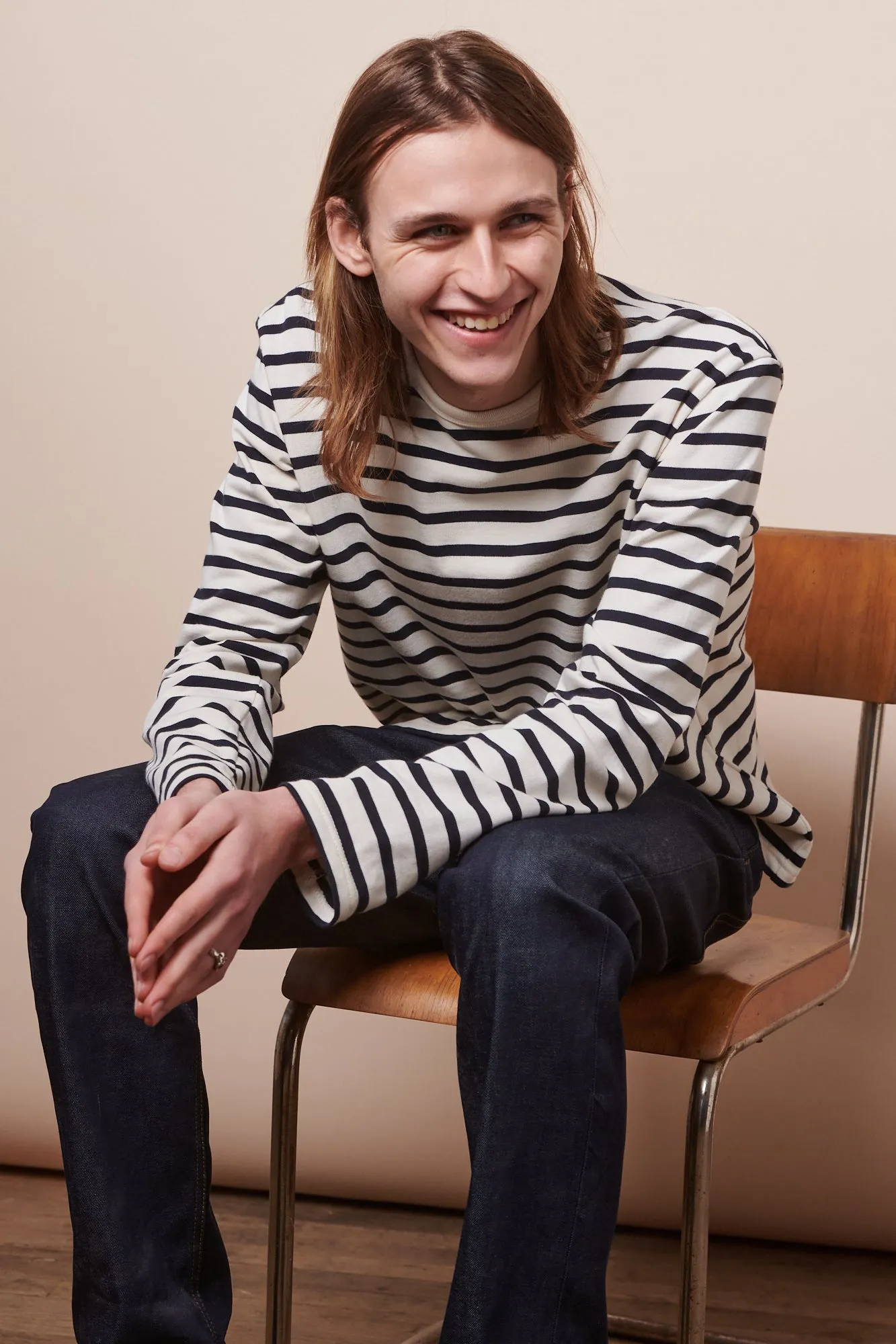 Men's Breton - Ecru/Navy