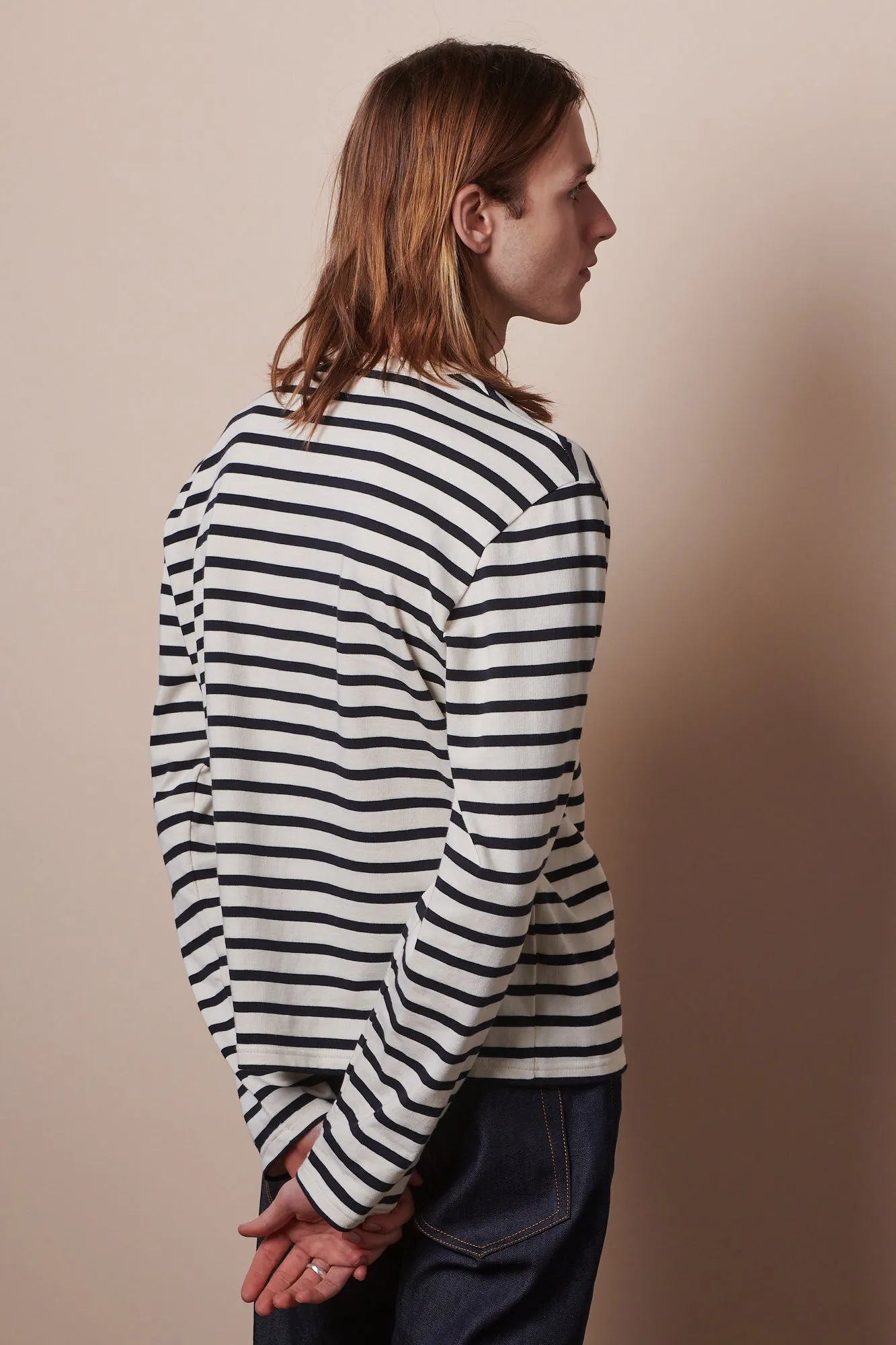 Men's Breton - Ecru/Navy