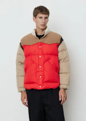 Panelled Puffer Jacket