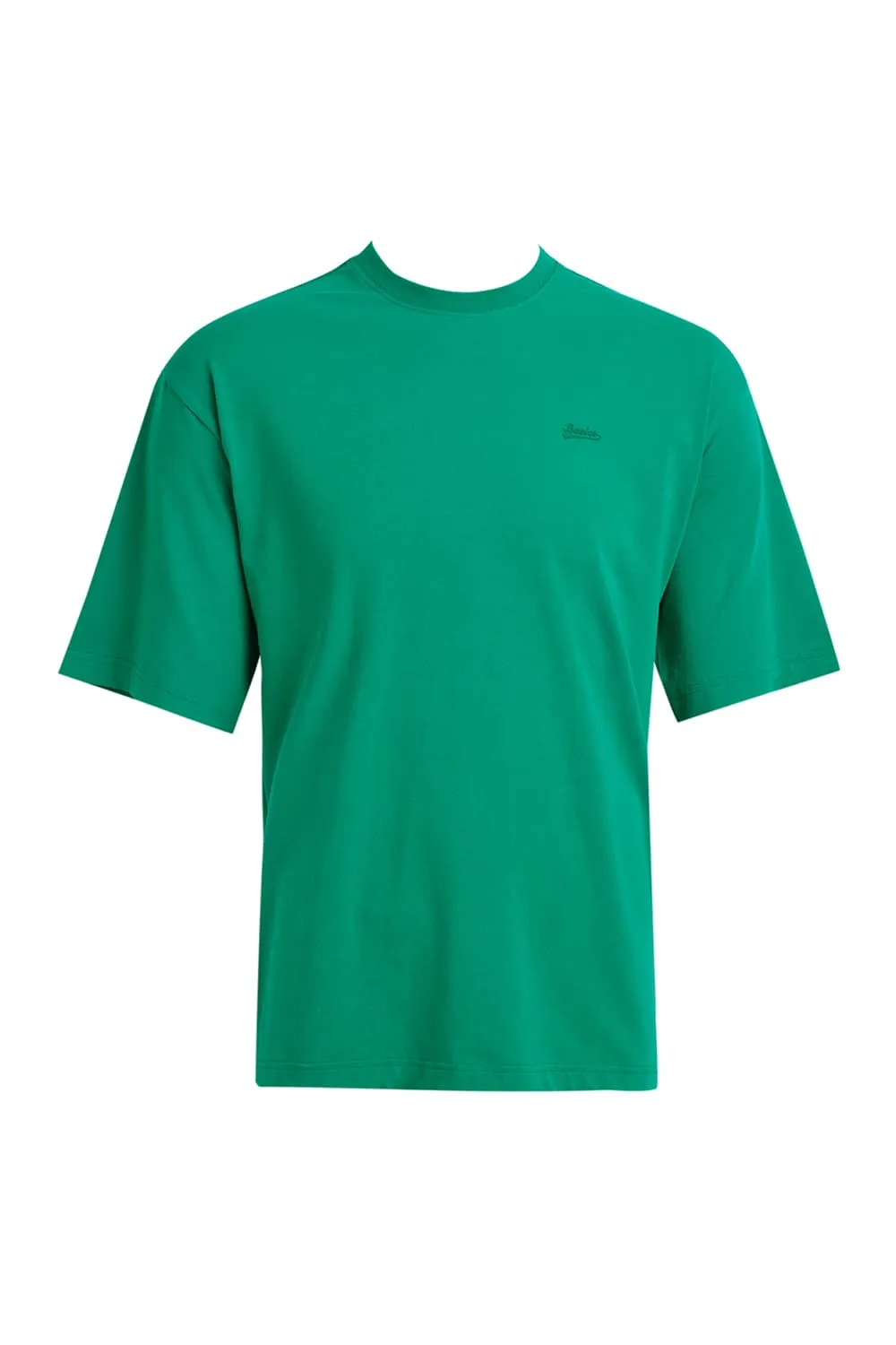 Relaxed Fit Cotton Stretch Crew T-Shirt