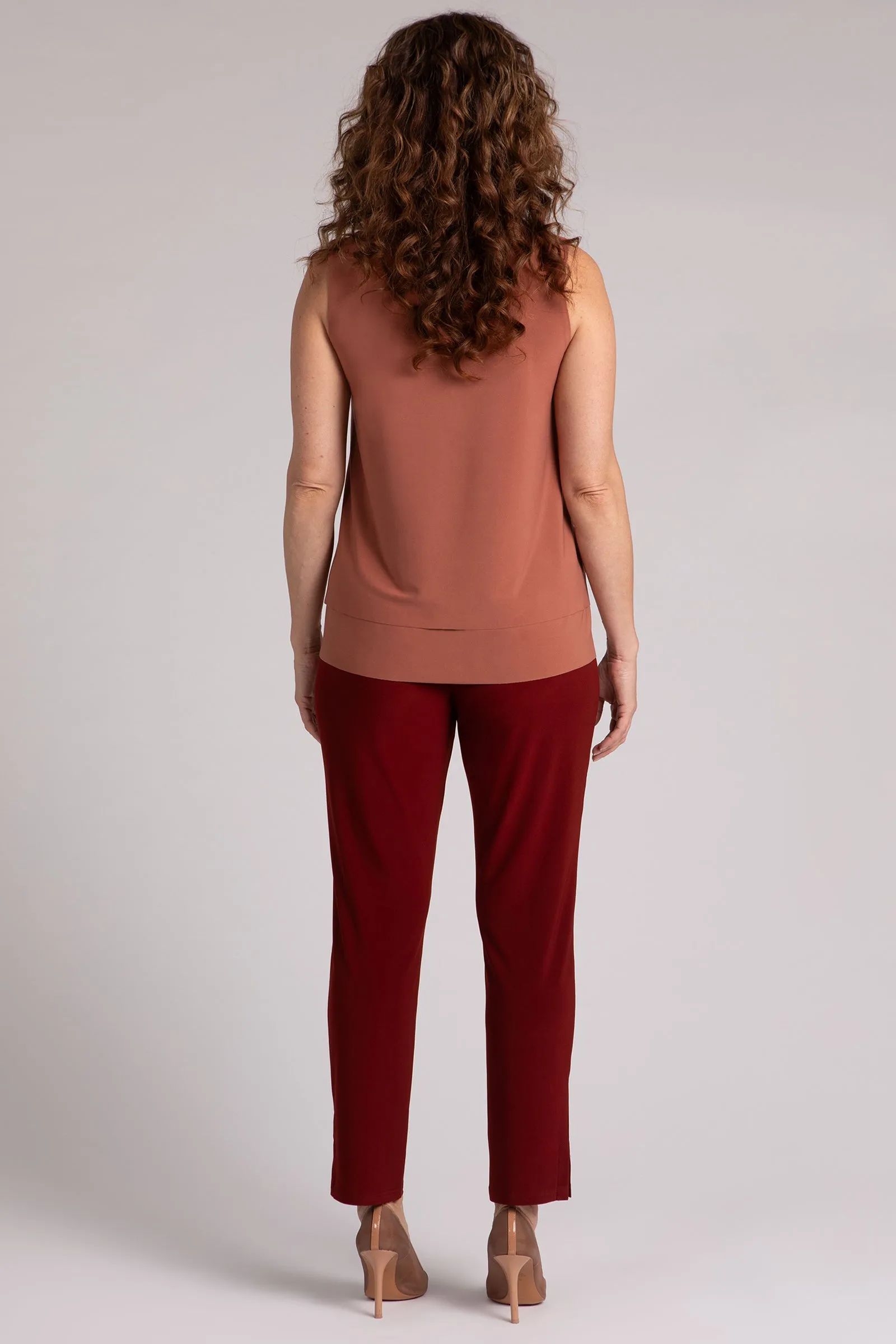Sleeveless Double Layer Shell | Terra