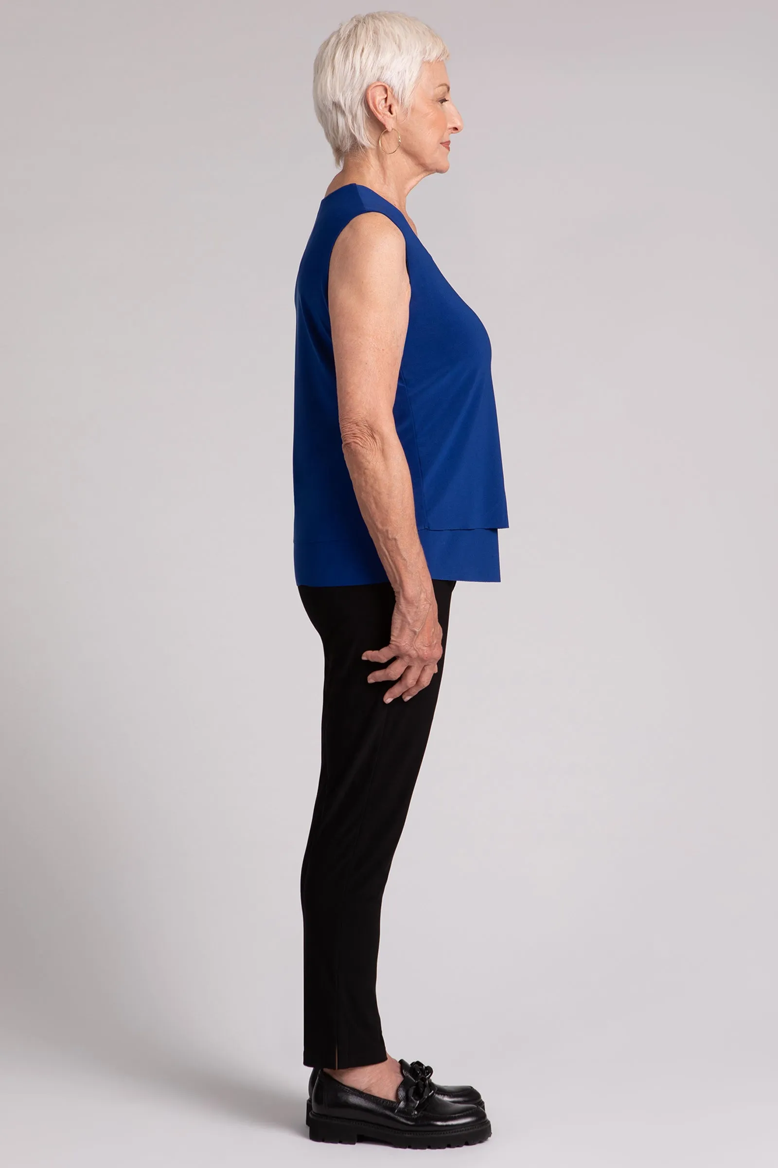 Sleeveless Double Layer Shell | Twilight