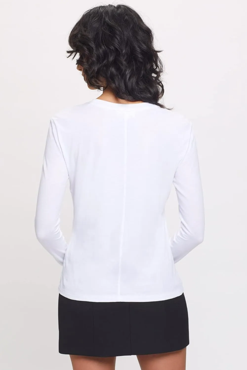 Women's Organic Jersey Long Sleeve Crew Neck