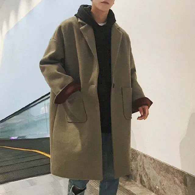Woolen Winter Overcoat
