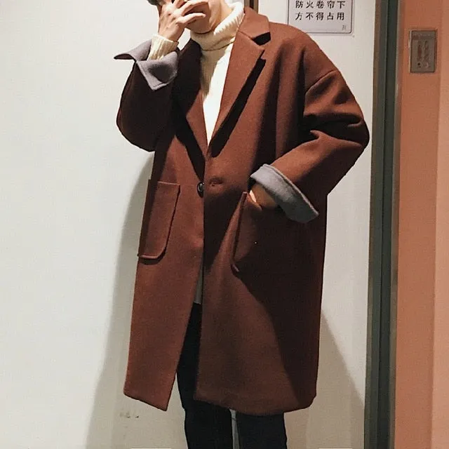 Woolen Winter Overcoat